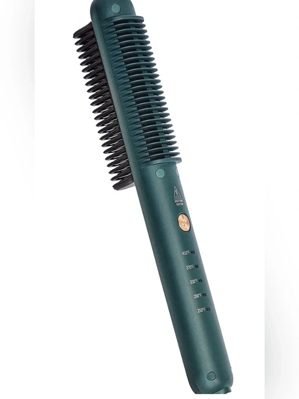 NIB Ceramic Heated Hair Straightening Brush - Women Hair Styler